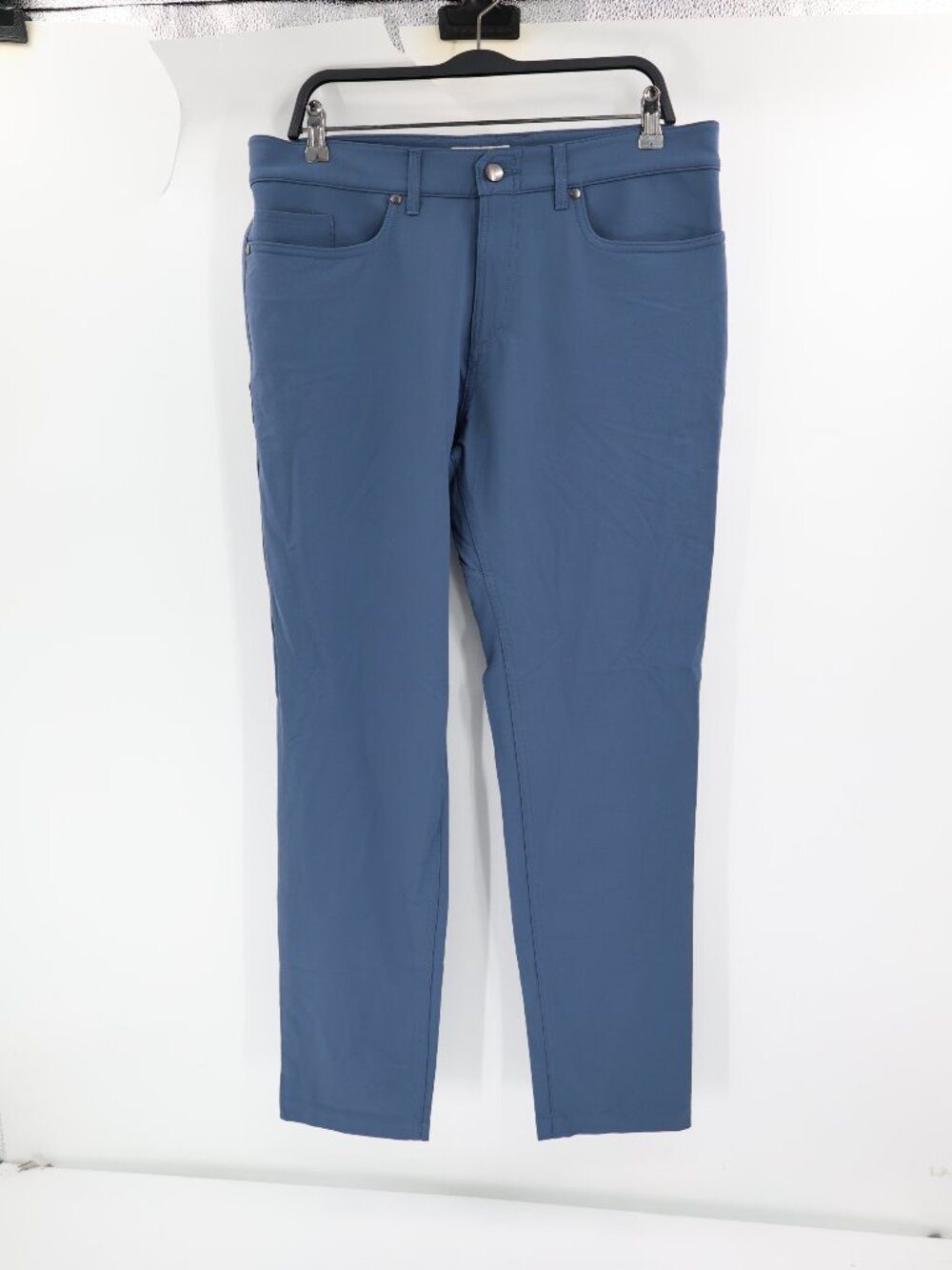 Olivers Apparel Pants mens 33 30.5 Straight Fit Performance Blue Athletic Casual